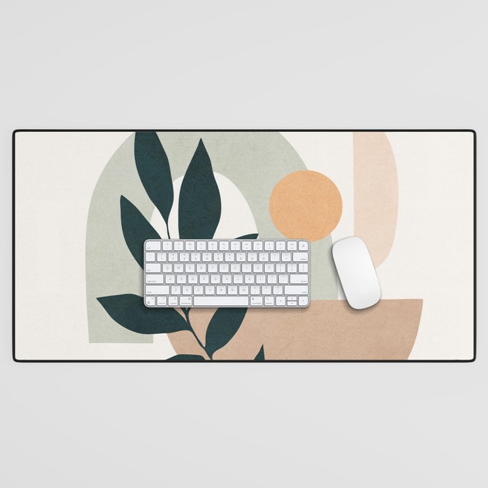 Soft Shapes IV Desk Mat Gallery Image 1