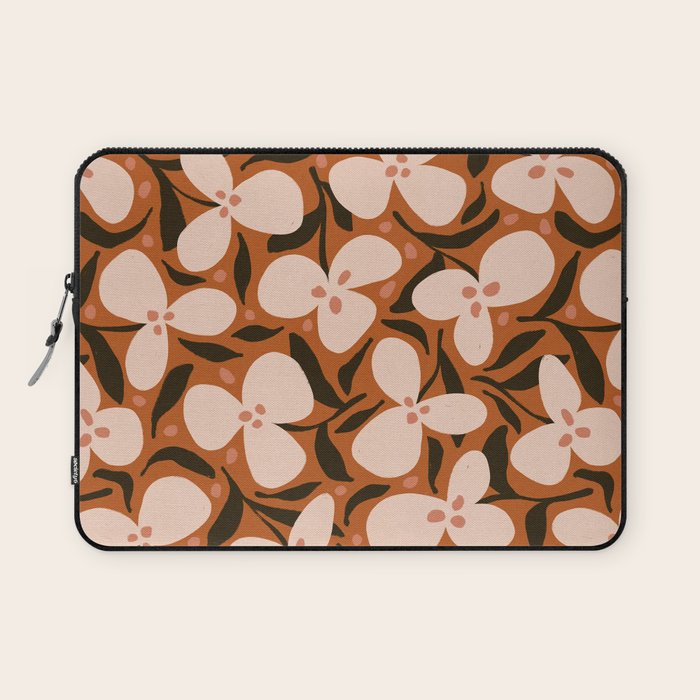 Lazy Florals #2 Laptop Sleeve Gallery Image 1