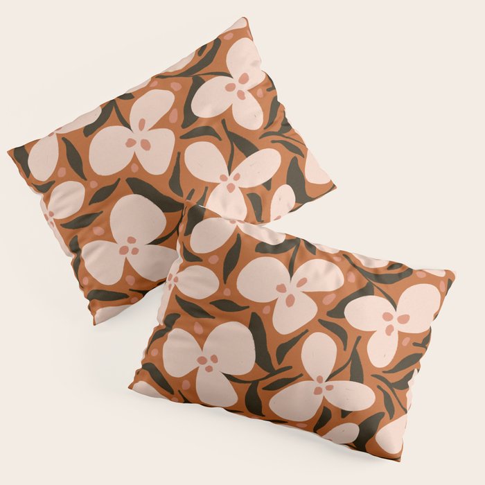 Lazy Florals #2 Pillow Sham Gallery Image 3
