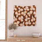 Lazy Florals #2 Wall Tapestry Gallery Image 2