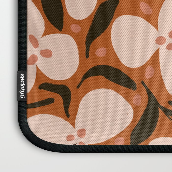 Lazy Florals #2 Laptop Sleeve Gallery Image 3