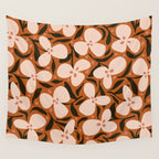 Lazy Florals #2 Wall Tapestry Gallery Image 4