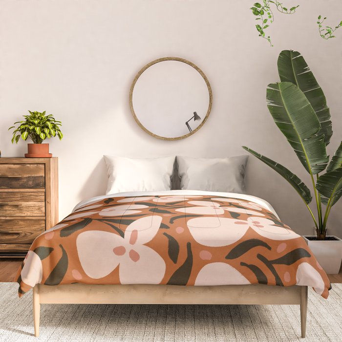 Lazy Florals #2 Comforter Gallery Image 3