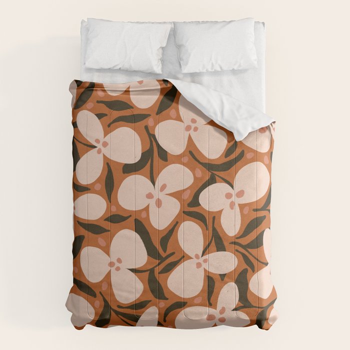 Lazy Florals #2 Comforter Gallery Image 1