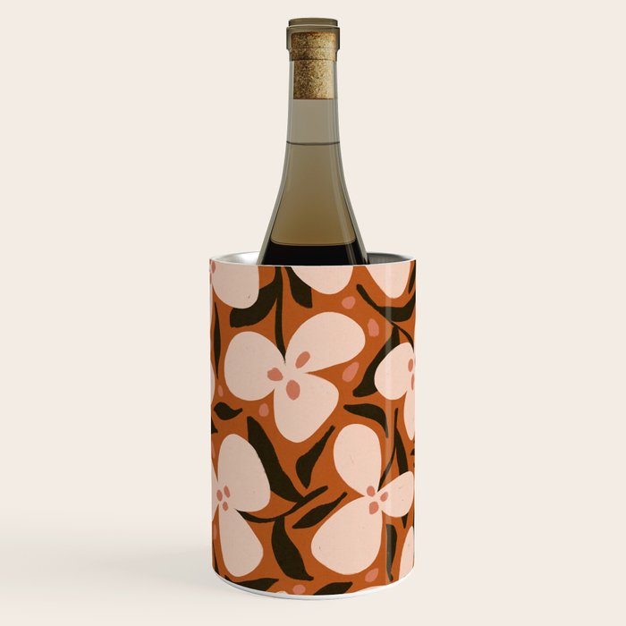 Lazy Florals #2 Wine Chiller Gallery Image 1