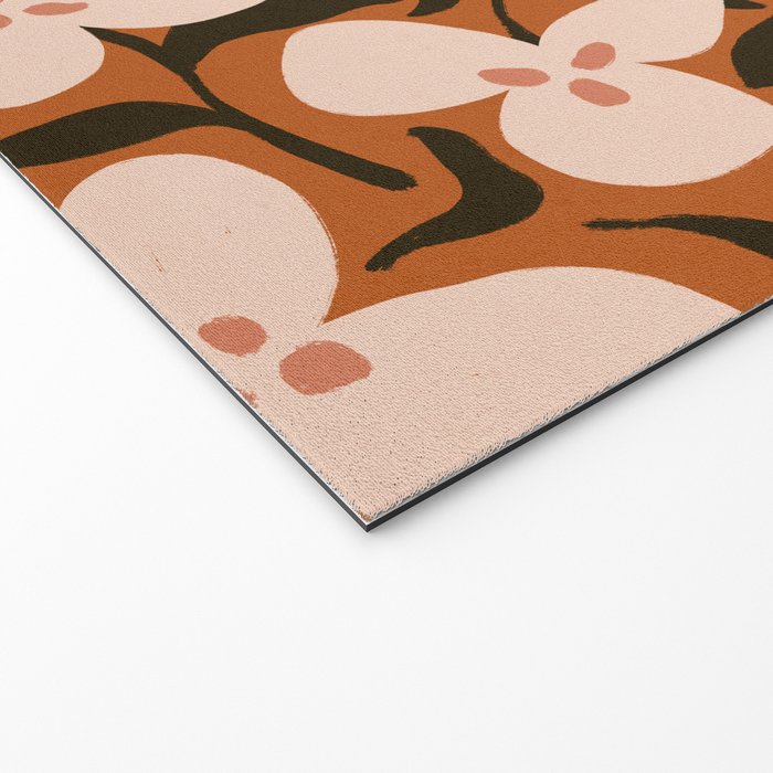 Lazy Florals #2 Welcome Mat Gallery Image 2
