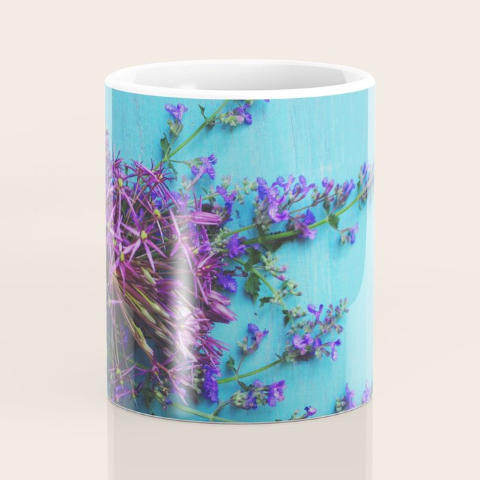 She Found Stray Flowers and Brought Them Home Coffee Mug Gallery Image 4
