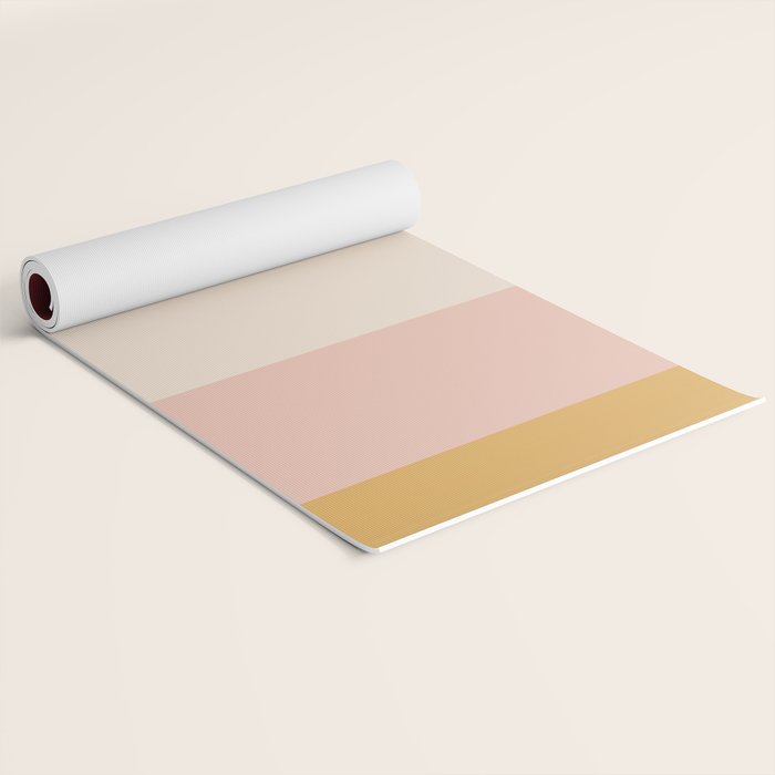 Contemporary Color Block II Yoga Mat Gallery Image 2