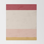 Contemporary Color Block II Throw Blanket Gallery Image 2