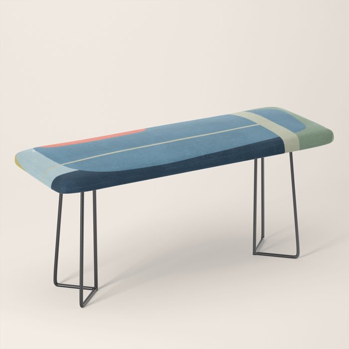 abstract movement Bench Gallery Image 1