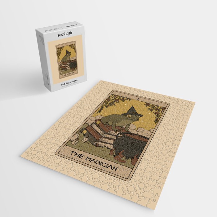 The Magician - Frog Tarot Jigsaw Puzzle Gallery Image 2