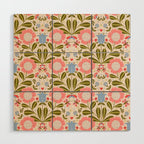Blooms & Butterflies  Wood Wall Art Gallery Image 1