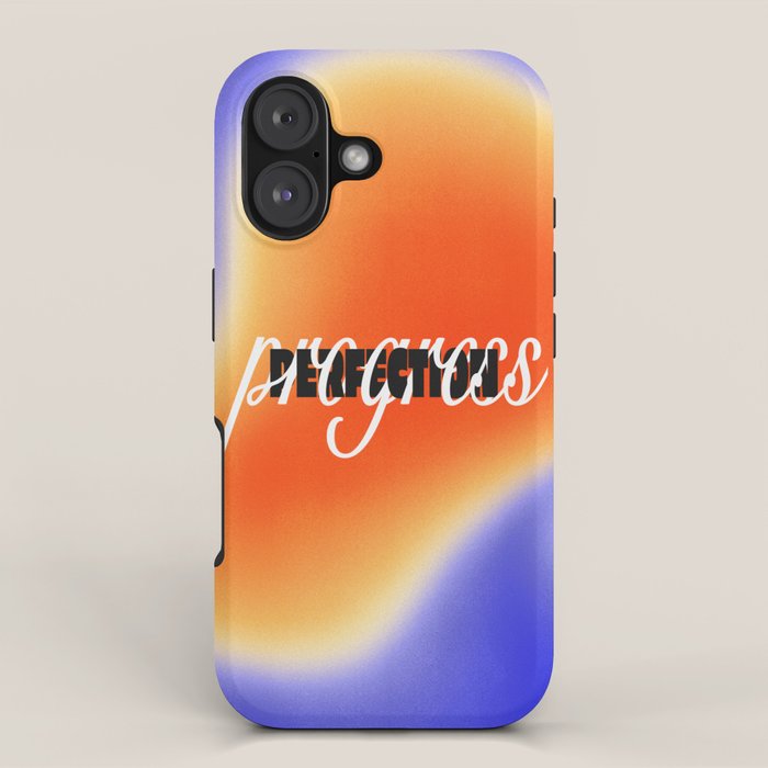 Progress over Perfection iPhone Case Gallery Image 1