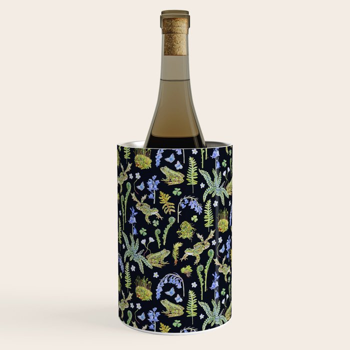 Frolicking Frogs and Ferns Wine Chiller Gallery Image 1