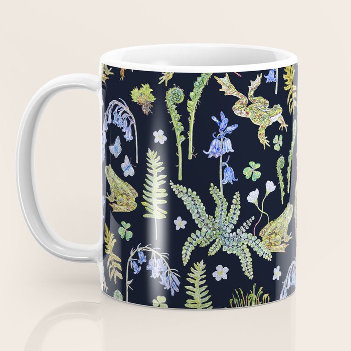 Frolicking Frogs and Ferns Coffee Mug Gallery Image 3