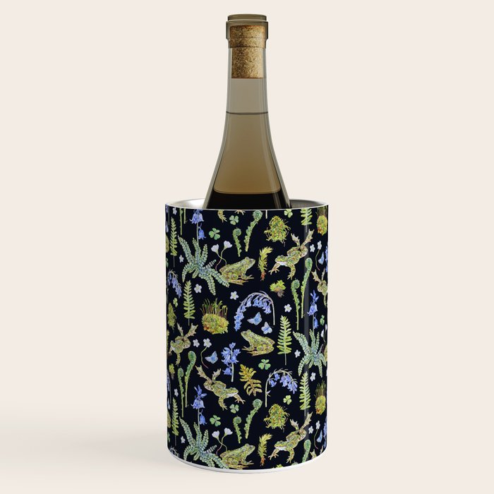 Frolicking Frogs and Ferns Wine Chiller Gallery Image 2