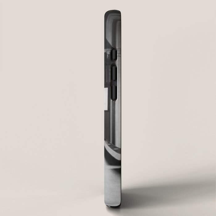 1891 Mark Twain playing billiards, pool black and white vintage photograph / photography iPhone Case Gallery Image 2