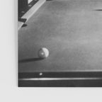1891 Mark Twain playing billiards, pool black and white vintage photograph / photography Poster Gallery Image 3