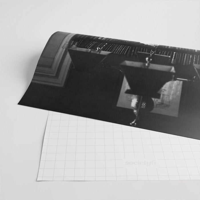 1891 Mark Twain playing billiards, pool black and white vintage photograph / photography Wrapping Paper Gallery Image 2