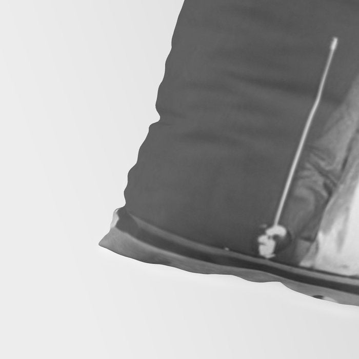 1891 Mark Twain playing billiards, pool black and white vintage photograph / photography Pillow Sham Gallery Image 4