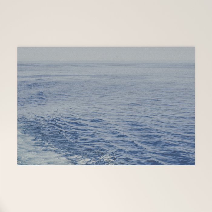 Floating on the Blue Ocean Welcome Mat Gallery Image 1