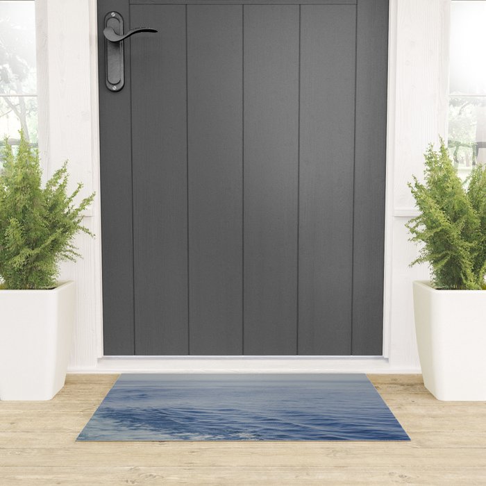 Floating on the Blue Ocean Welcome Mat Gallery Image 3