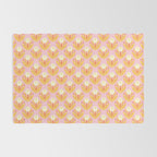 Happy White Dahlias - Pattern Rug Gallery Image 2