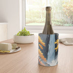 Autumn Falls - A Contemporary Ukiyo-e Nature Landscape Wine Chiller Gallery Image 4