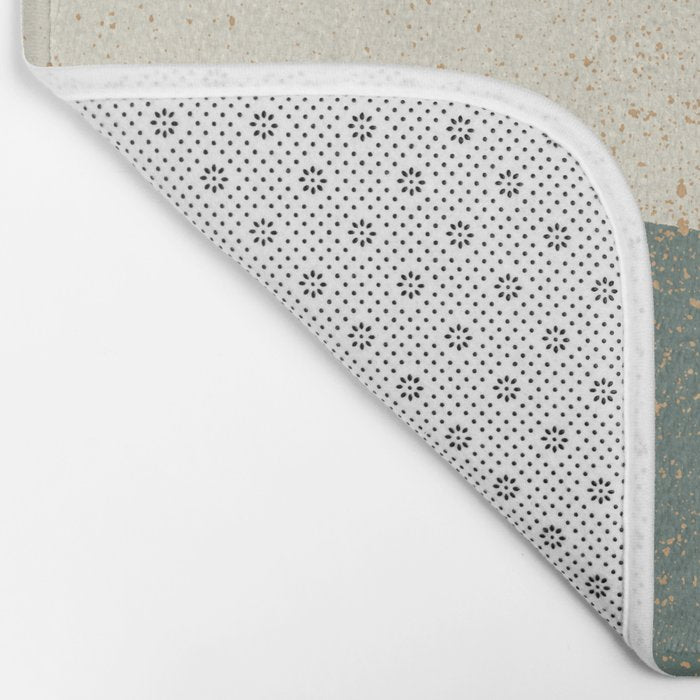 Minimalist Painting - Terra Green Bath Mat Gallery Image 2