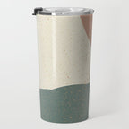 Minimalist Painting - Terra Green Travel Mug Gallery Image 3