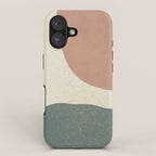 Minimalist Painting - Terra Green iPhone Case Gallery Image 1