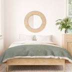 Minimalist Painting - Terra Green Duvet Cover Gallery Image 3