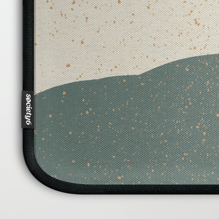 Minimalist Painting - Terra Green Laptop Sleeve Gallery Image 3