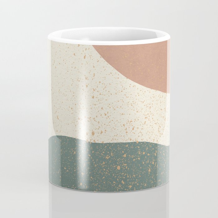 Minimalist Painting - Terra Green Coffee Mug Gallery Image 4