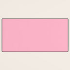 Pink All the Time Pretty Solid Color Desk Mat Gallery Image 3