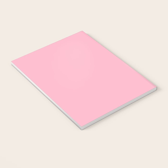 Pink All the Time Pretty Solid Color Notebook Gallery Image 3