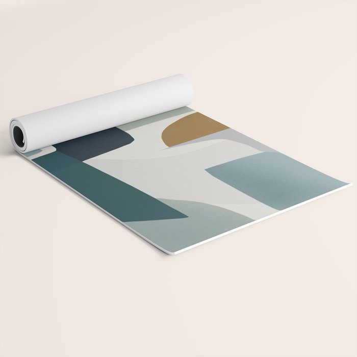 Geometric composition A Yoga Mat Gallery Image 2