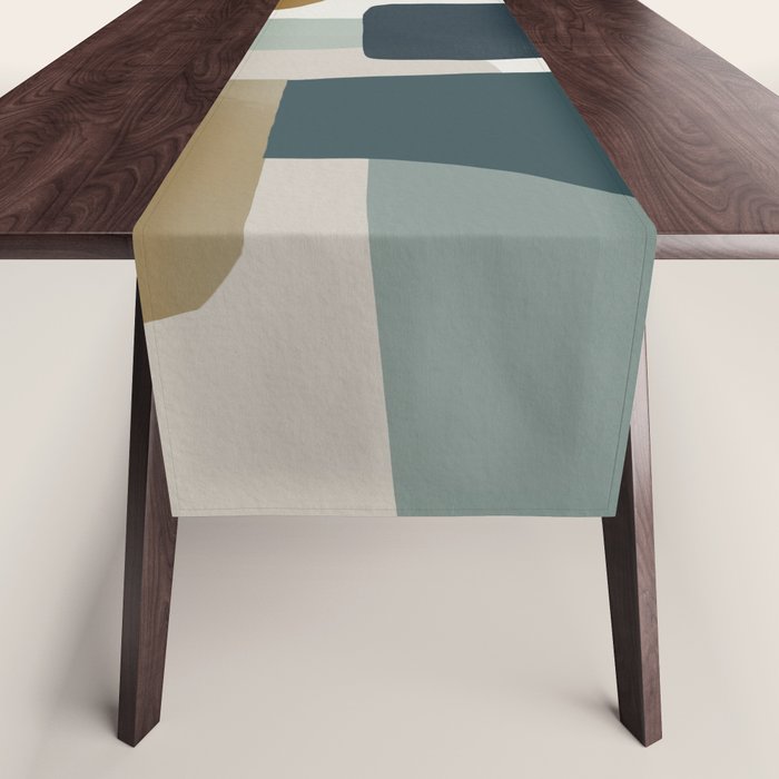 Geometric composition A Table Runner Gallery Image 1