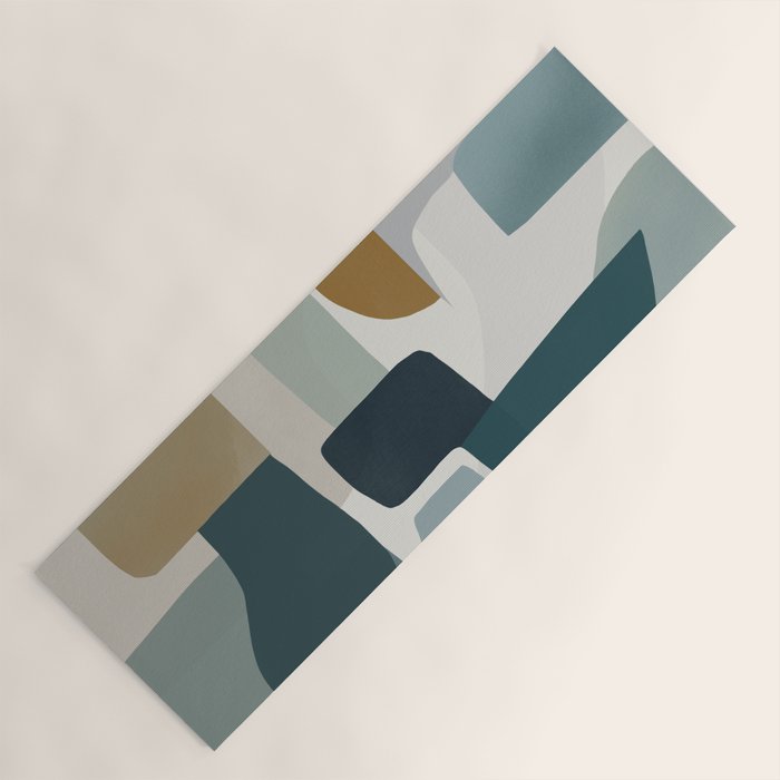 Geometric composition A Yoga Mat Gallery Image 1