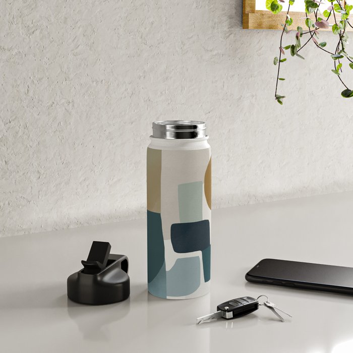 Geometric composition A Water Bottle Gallery Image 4