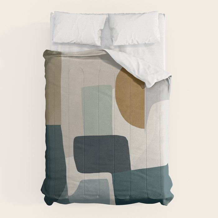 Geometric composition A Comforter Gallery Image 1