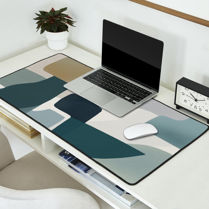 Geometric composition A Desk Mat Gallery Image 2