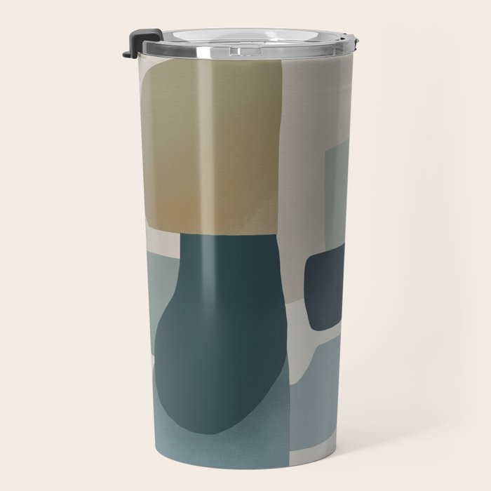 Geometric composition A Travel Mug Gallery Image 3