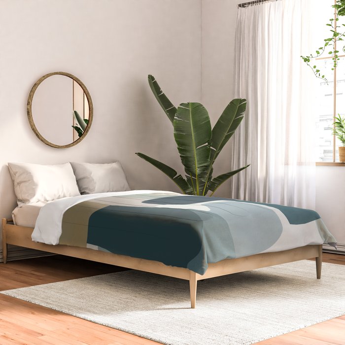 Geometric composition A Comforter Gallery Image 2