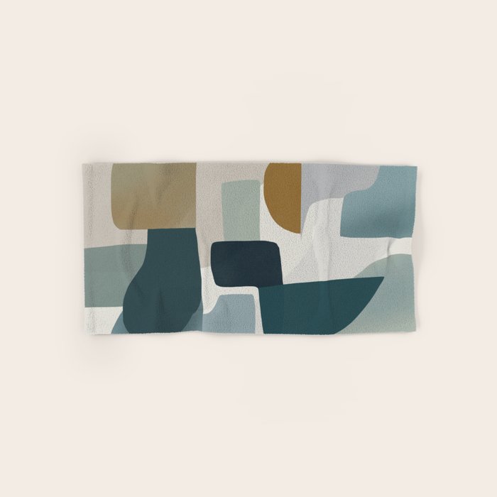 Geometric composition A Bath Towel Gallery Image 1