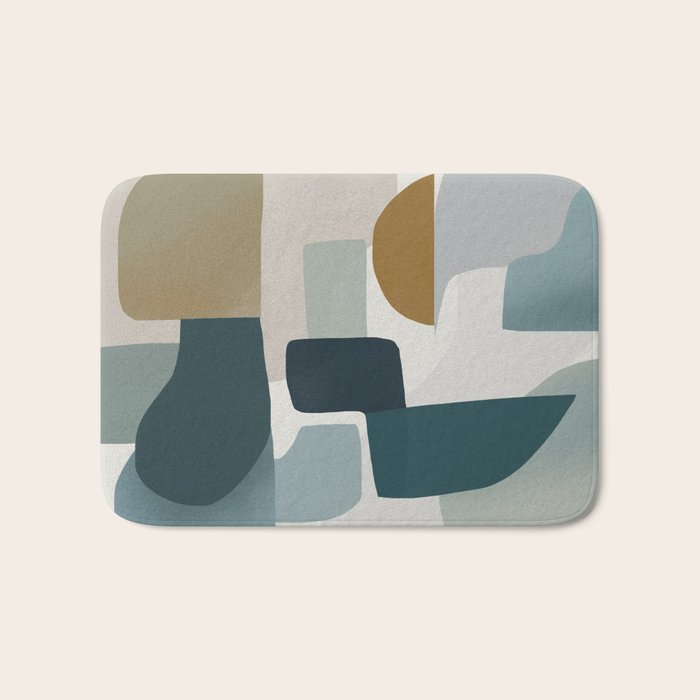 Geometric composition A Bath Mat Gallery Image 1
