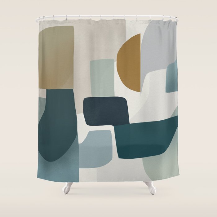 Geometric composition A Shower Curtain Gallery Image 1