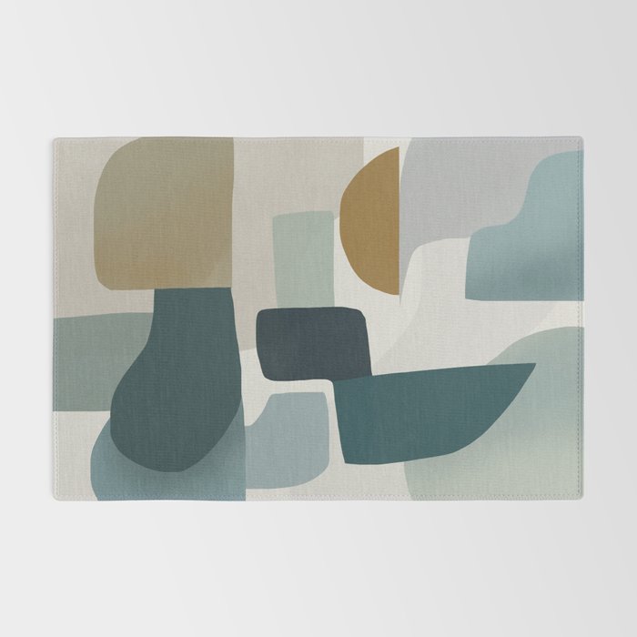 Geometric composition A Rug Gallery Image 2