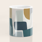 Geometric composition A Coffee Mug Gallery Image 4