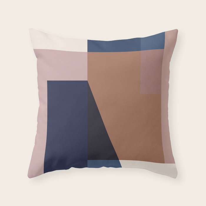 geometric abstract 45 Throw Pillow Gallery Image 6